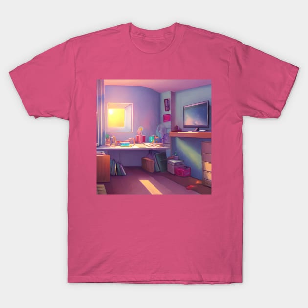 Nostalgic 90s Memories at Home T-Shirt by DaysuCollege